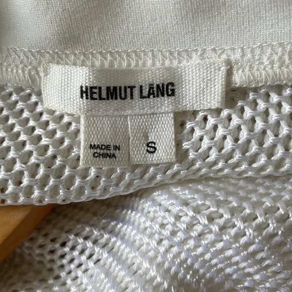 Helmet Lang Fishnet Pullover - Picture 5 of 6